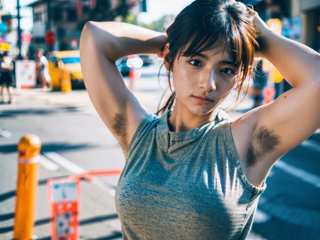 美女わき毛画像 栃木県 日光市 2025年07月12日 美女のわき毛 変態フラッシュモブ 画像