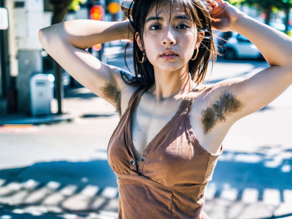 美女わき毛画像　大阪府　泉大津市　2025年08月13日　美女のわき毛　羞恥　画像