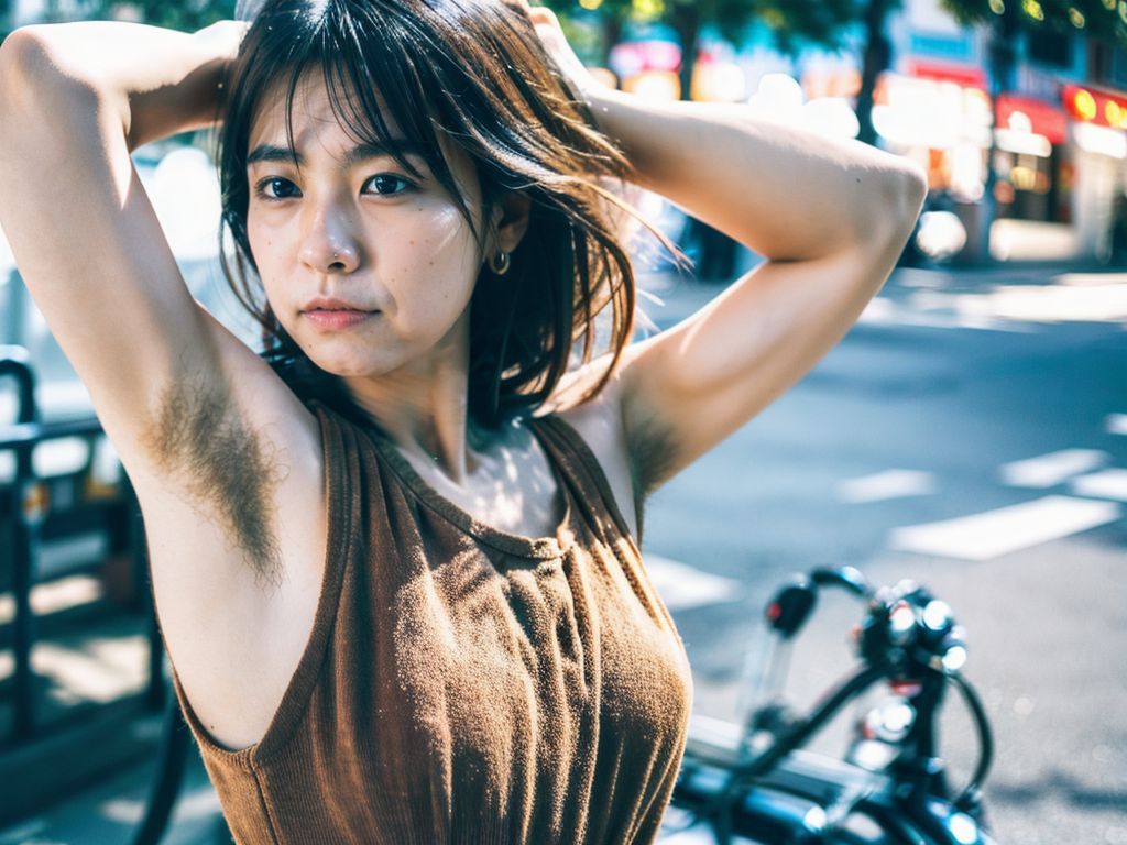 美女わき毛画像　福岡県　飯塚市　2025年10月05日　美女のわき毛　ハプニング　画像