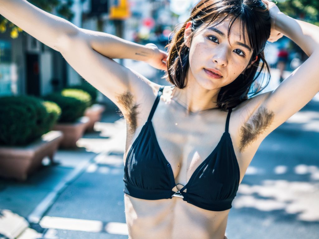 美女わき毛画像 神奈川県 秦野市 2025年11月11日 美女のわき毛 過激露出 画像