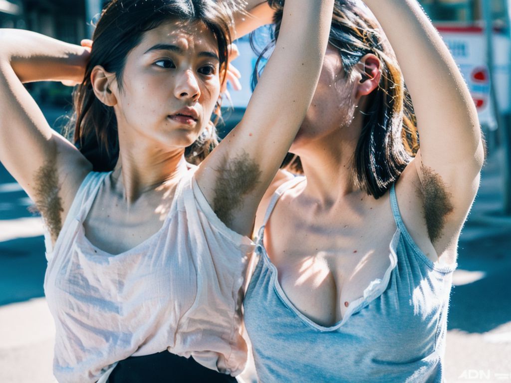 美女わき毛画像　大阪府　八尾市　2026年02月22日　美女のわき毛　ストリーキング　画像
