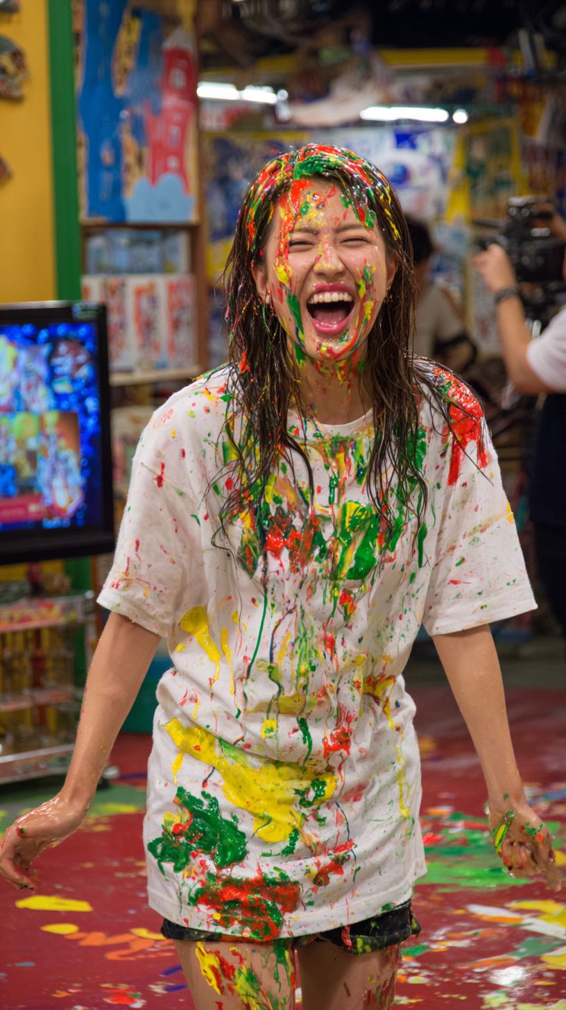 ウェット＆メッシー　画像　千葉県　印西市　2026年04月29日　ウェット＆メッシー　ペンキまみれ　画像