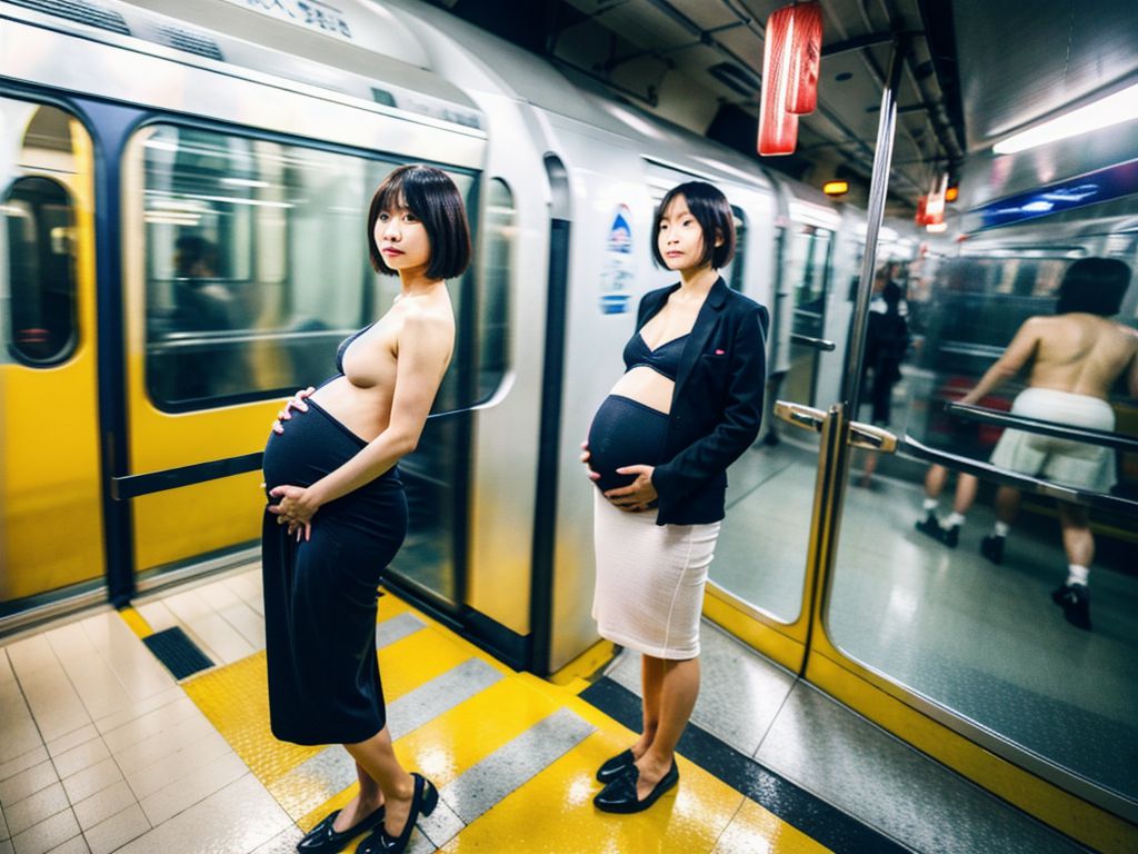ワーキングマザー妊婦　露出画像　福岡県　大野城市　2024年05月06日　ワーキングマザー妊婦　露出奴隷　画像