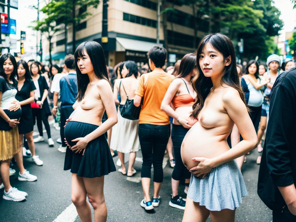 ヤンママ妊婦露出画像 岐阜県 可児市 2024年06月22日 ヤンママ妊婦 羞恥プレイ 画像